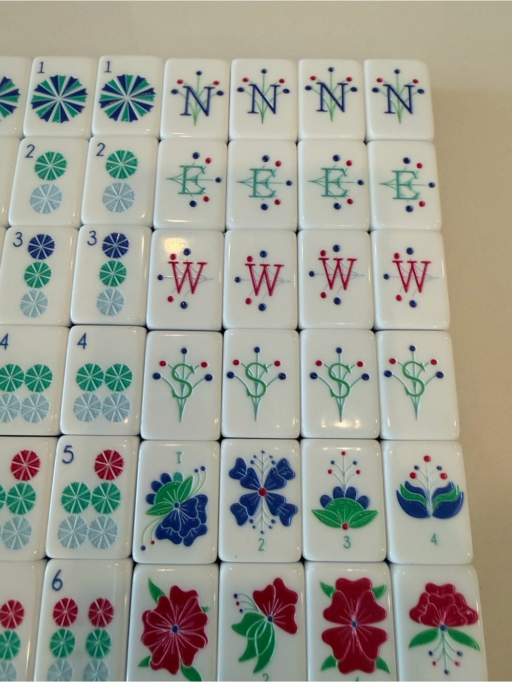 Mahjong Tile Set - No Name Brand/ Slightly Imperfect - Picture 4 of 10